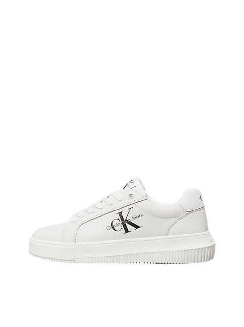 Sneaker chunky in pelle bianco Calvin Klein Jeans | YW0YW00823YBR